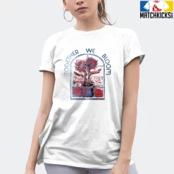 T-Shirt - Nike Dunk High Washed Denim Pack - Sneaker-Matching T-Shirt (Together We Bloom) -Nike Dunk shop online mockupGenerator 2057