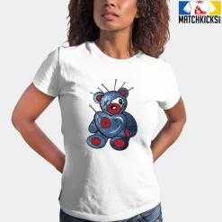 T-Shirt - Nike Dunk High Washed Denim Pack - Sneaker-Matching T-Shirt (VOO DOO TEDDY) -Nike Dunk shop online mockupGenerator 2071