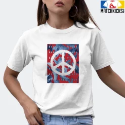 T-Shirt - Nike Dunk High Washed Denim Pack - Sneaker-Matching T-Shirt (Keep The Peace) 18 T-Shirt - Nike Dunk High Washed Denim Pack - Sneaker-Matching T-Shirt (Keep The Peace) -Nike Dunk shop online mockupGenerator 2083