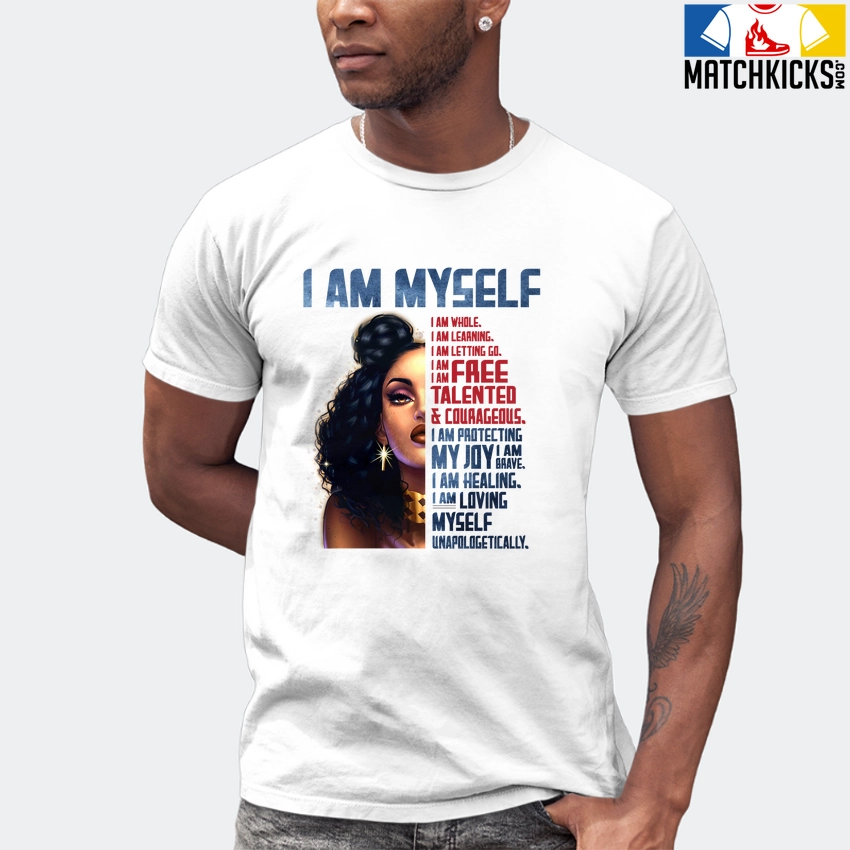 T-Shirt - Nike Dunk High Washed Denim Pack - Sneaker-Matching T-Shirt (I AM MYSELF) 7 T-Shirt - Nike Dunk High Washed Denim Pack - Sneaker-Matching T-Shirt (I AM MYSELF) - Image 5