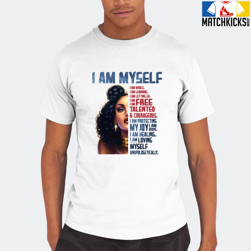 T-Shirt - Nike Dunk High Washed Denim Pack - Sneaker-Matching T-Shirt (I AM MYSELF) 8 T-Shirt - Nike Dunk High Washed Denim Pack - Sneaker-Matching T-Shirt (I AM MYSELF) - Image 6