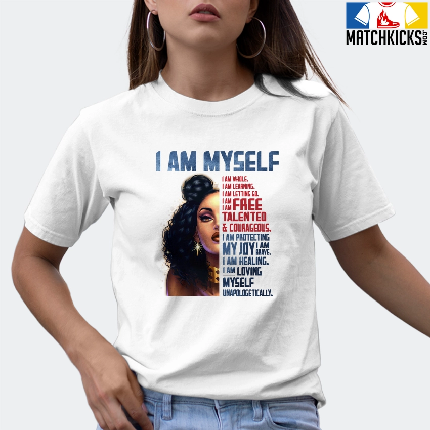 T-Shirt - Nike Dunk High Washed Denim Pack - Sneaker-Matching T-Shirt (I AM MYSELF) 9 T-Shirt - Nike Dunk High Washed Denim Pack - Sneaker-Matching T-Shirt (I AM MYSELF) - Image 7