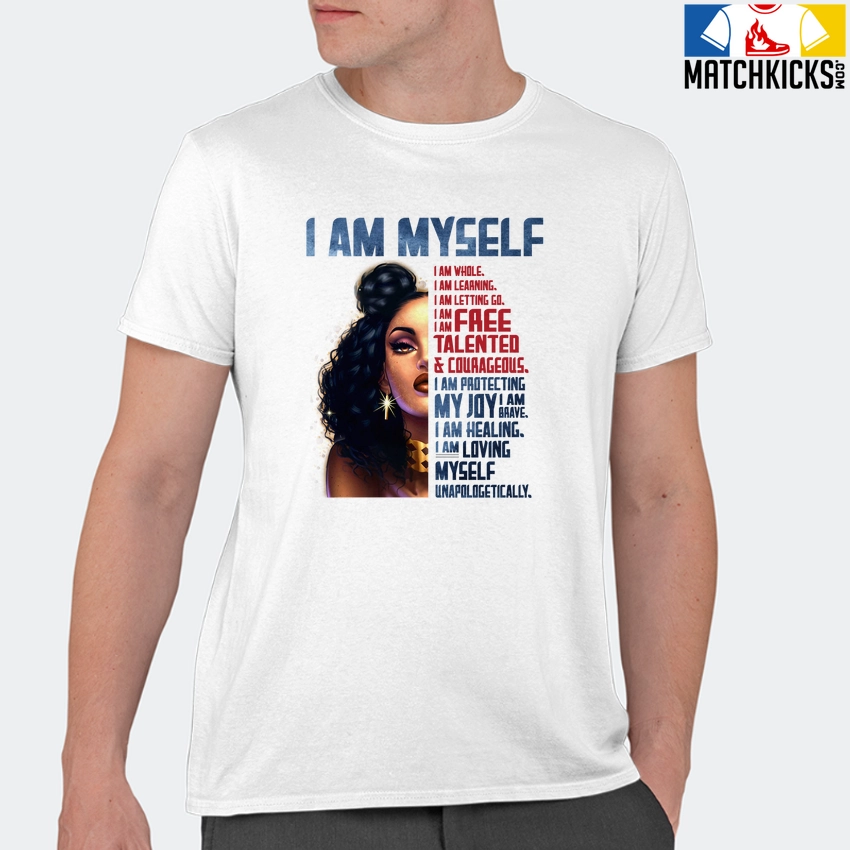 T-Shirt - Nike Dunk High Washed Denim Pack - Sneaker-Matching T-Shirt (I AM MYSELF) 11 T-Shirt - Nike Dunk High Washed Denim Pack - Sneaker-Matching T-Shirt (I AM MYSELF) - Image 9