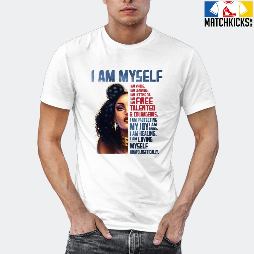 T-Shirt - Nike Dunk High Washed Denim Pack - Sneaker-Matching T-Shirt (I AM MYSELF) 12 T-Shirt - Nike Dunk High Washed Denim Pack - Sneaker-Matching T-Shirt (I AM MYSELF) - Image 10