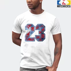 T-Shirt - Nike Dunk High Washed Denim Pack - Sneaker-Matching T-Shirt (23 Number Design 1) -Nike Dunk shop online mockupGenerator 2171