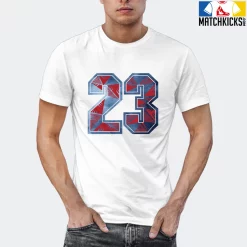 T-Shirt - Nike Dunk High Washed Denim Pack - Sneaker-Matching T-Shirt (23 Number Design 1) -Nike Dunk shop online mockupGenerator 2176