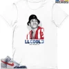 T-Shirt - Nike Dunk High Washed Denim Pack - Sneaker-Matching T-Shirt (LL COOL J)