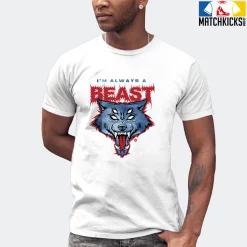 T-Shirt - Nike Dunk High Washed Denim Pack - Sneaker-Matching T-Shirt (Im Always A BEAST) 16 T-Shirt - Nike Dunk High Washed Denim Pack - Sneaker-Matching T-Shirt (Im Always A BEAST) -Nike Dunk shop online mockupGenerator 2210