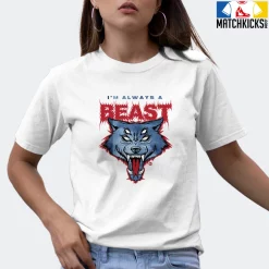 T-Shirt - Nike Dunk High Washed Denim Pack - Sneaker-Matching T-Shirt (Im Always A BEAST) 18 T-Shirt - Nike Dunk High Washed Denim Pack - Sneaker-Matching T-Shirt (Im Always A BEAST) -Nike Dunk shop online mockupGenerator 2212