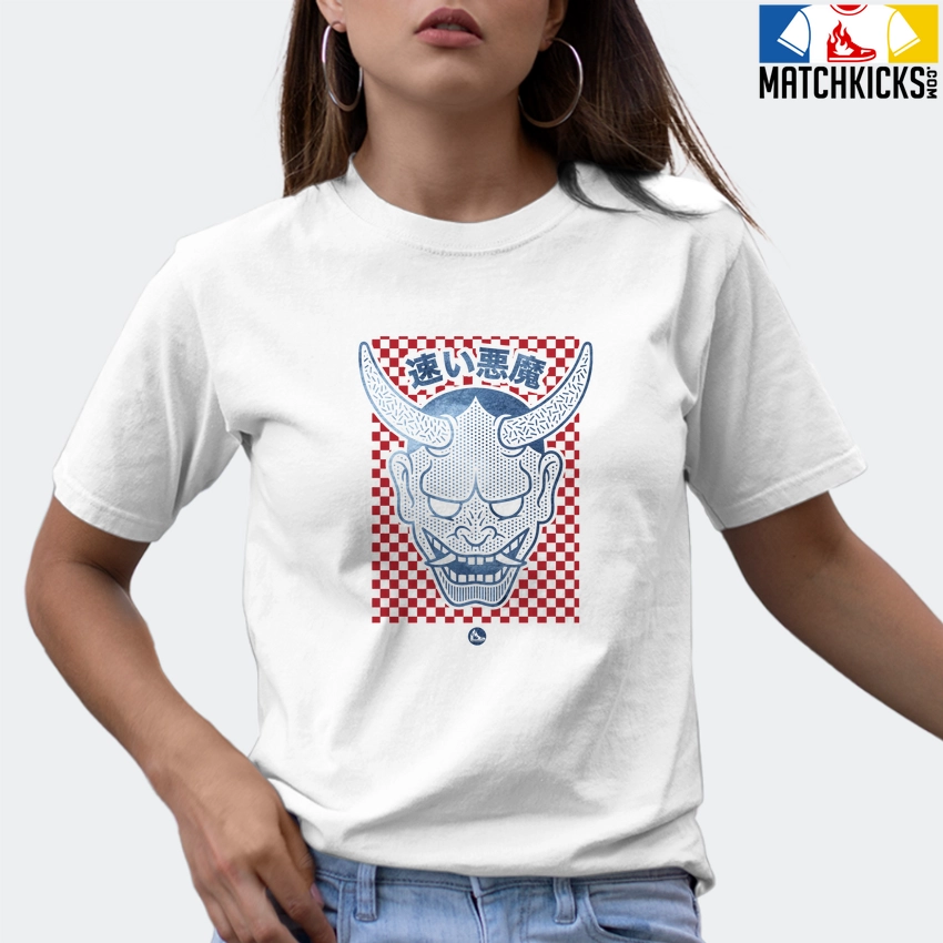 T-Shirt - Nike Dunk High Washed Denim Pack - Sneaker-Matching T-Shirt (Speed Demon) 9 T-Shirt - Nike Dunk High Washed Denim Pack - Sneaker-Matching T-Shirt (Speed Demon) - Image 7