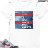 T-Shirt - Nike Dunk High Washed Denim Pack - Sneaker-Matching T-Shirt (Do More Of What Makes You Happy) 2 T-Shirt - Nike Dunk High Washed Denim Pack - Sneaker-Matching T-Shirt (Do More Of What Makes You Happy) -Nike Dunk shop online mockupGenerator 2243