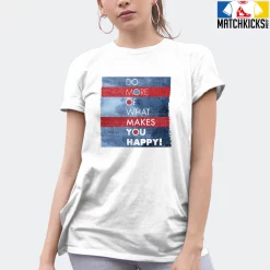 T-Shirt - Nike Dunk High Washed Denim Pack - Sneaker-Matching T-Shirt (Do More Of What Makes You Happy) -Nike Dunk shop online mockupGenerator 2249