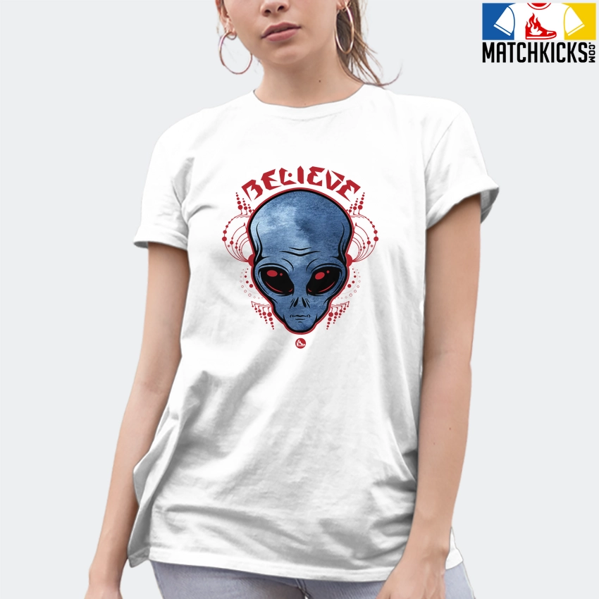 T-Shirt - Nike Dunk High Washed Denim Pack - Sneaker-Matching T-Shirt (Believe) 10 T-Shirt - Nike Dunk High Washed Denim Pack - Sneaker-Matching T-Shirt (Believe) - Image 8