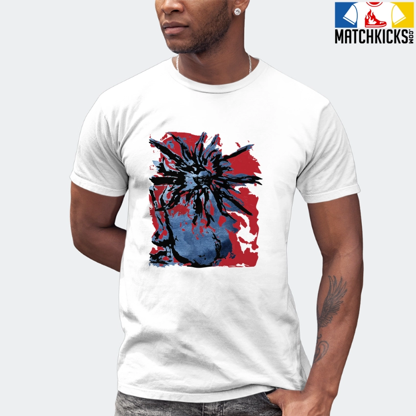 T-Shirt - Nike Dunk High Washed Denim Pack - Sneaker-Matching T-Shirt (SUN Flower Bloom) 7 T-Shirt - Nike Dunk High Washed Denim Pack - Sneaker-Matching T-Shirt (SUN Flower Bloom) - Image 5