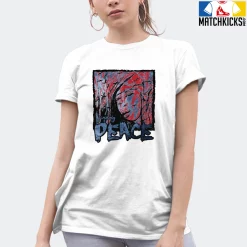 T-Shirt - Nike Dunk High Washed Denim Pack - Sneaker-Matching T-Shirt (finding PEACE) 18 T-Shirt - Nike Dunk High Washed Denim Pack - Sneaker-Matching T-Shirt (finding PEACE) -Nike Dunk shop online mockupGenerator 2285