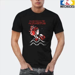 T-Shirt - Nike Dunk Low EMB NBA 75th Anniversary Chicago - Sneaker-Matching T-Shirt (Aquarius Aggressively Me) -Nike Dunk shop online mockupGenerator 2305