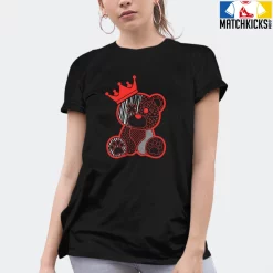 T-Shirt - Nike Dunk Low EMB NBA 75th Anniversary Chicago - Sneaker-Matching T-Shirt (King Ted) -Nike Dunk shop online mockupGenerator 2339