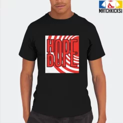 T-Shirt - Nike Dunk Low EMB NBA 75th Anniversary Chicago - Sneaker-Matching T-Shirt (HOPE Is DOPE) -Nike Dunk shop online mockupGenerator 2364