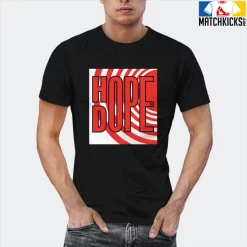 T-Shirt - Nike Dunk Low EMB NBA 75th Anniversary Chicago - Sneaker-Matching T-Shirt (HOPE Is DOPE) -Nike Dunk shop online mockupGenerator 2368