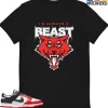 T-Shirt - Nike Dunk Low EMB NBA 75th Anniversary Chicago - Sneaker-Matching T-Shirt (Im Always A BEAST)