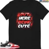 T-Shirt - Nike Dunk Low EMB NBA 75th Anniversary Chicago - Sneaker-Matching T-Shirt (Out Here Being CUTE) -Nike Dunk shop online mockupGenerator 2387