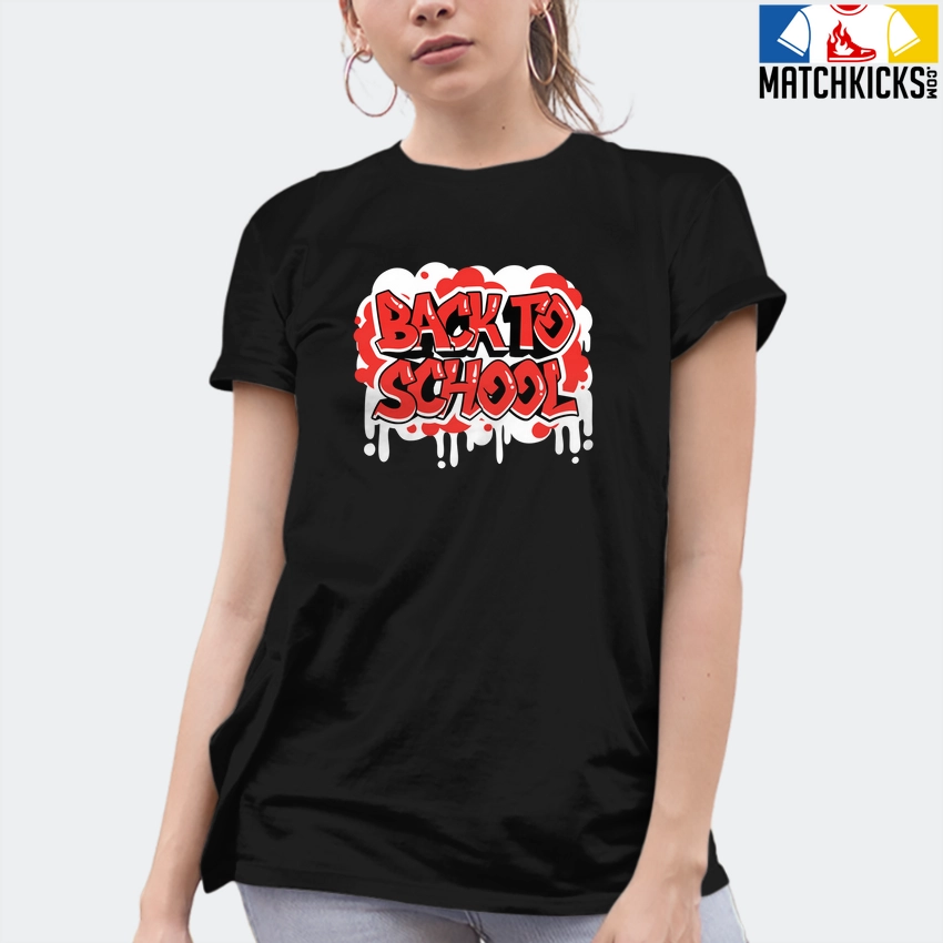 T-Shirt - Nike Dunk Low EMB NBA 75th Anniversary Chicago - Sneaker-Matching T-Shirt (BACK TO SCHOOL) 10 T-Shirt - Nike Dunk Low EMB NBA 75th Anniversary Chicago - Sneaker-Matching T-Shirt (BACK TO SCHOOL) - Image 8