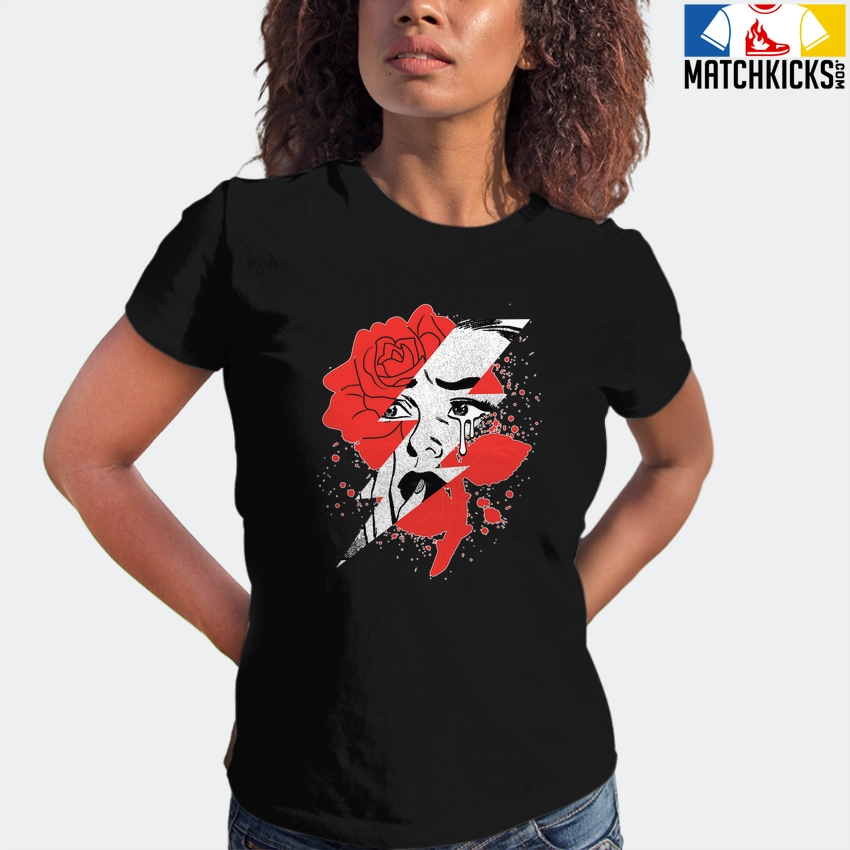 T-Shirt - Nike Dunk Low EMB NBA 75th Anniversary Chicago - Sneaker-Matching T-Shirt (High Voltage) 6 T-Shirt - Nike Dunk Low EMB NBA 75th Anniversary Chicago - Sneaker-Matching T-Shirt (High Voltage) - Image 4