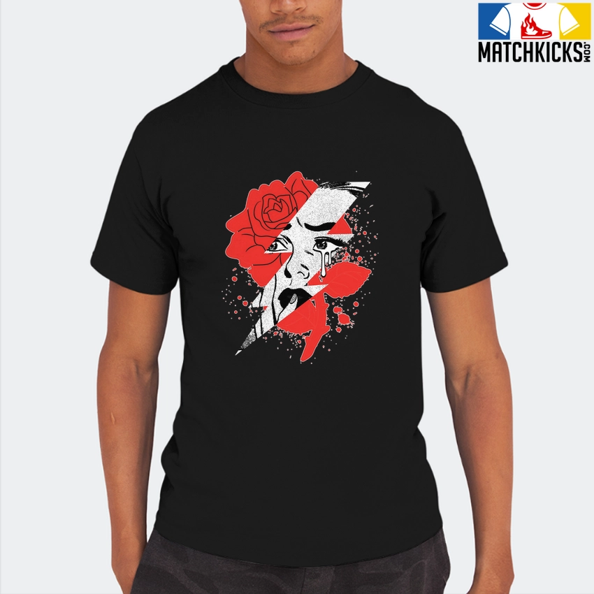 T-Shirt - Nike Dunk Low EMB NBA 75th Anniversary Chicago - Sneaker-Matching T-Shirt (High Voltage) 8 T-Shirt - Nike Dunk Low EMB NBA 75th Anniversary Chicago - Sneaker-Matching T-Shirt (High Voltage) - Image 6