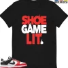T-Shirt - Nike Dunk Low EMB NBA 75th Anniversary Chicago - Sneaker-Matching T-Shirt (Shoe Game Lit) -Nike Dunk shop online mockupGenerator 2468