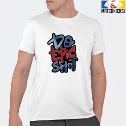 T-Shirt - Nike Dunk High Washed Denim Pack - Sneaker-Matching T-Shirt (DO EPIC SHiT) -Nike Dunk shop online mockupGenerator 25