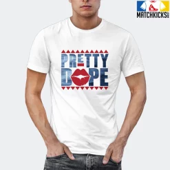 T-Shirt - Nike Dunk High Washed Denim Pack - Sneaker-Matching T-Shirt (Pretty DOPE) -Nike Dunk shop online mockupGenerator 250