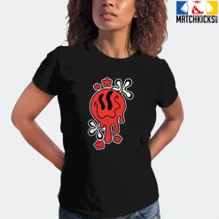 T-Shirt - Nike Dunk Low EMB NBA 75th Anniversary Chicago - Sneaker-Matching T-Shirt (Melty Face) -Nike Dunk shop online mockupGenerator 2506