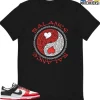 T-Shirt - Nike Dunk Low EMB NBA 75th Anniversary Chicago - Sneaker-Matching T-Shirt (YIN YANG BALANCE) -Nike Dunk shop online mockupGenerator 2540