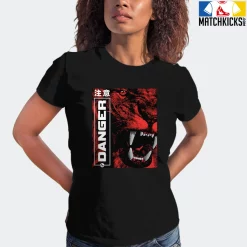 T-Shirt - Nike Dunk Low EMB NBA 75th Anniversary Chicago - Sneaker-Matching T-Shirt (Danger) -Nike Dunk shop online mockupGenerator 2551