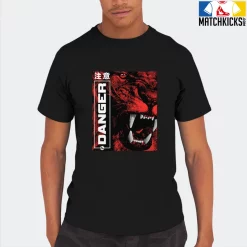 T-Shirt - Nike Dunk Low EMB NBA 75th Anniversary Chicago - Sneaker-Matching T-Shirt (Danger) -Nike Dunk shop online mockupGenerator 2553