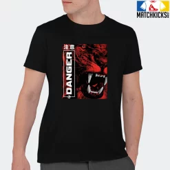 T-Shirt - Nike Dunk Low EMB NBA 75th Anniversary Chicago - Sneaker-Matching T-Shirt (Danger) -Nike Dunk shop online mockupGenerator 2556