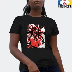 T-Shirt - Nike Dunk Low EMB NBA 75th Anniversary Chicago - Sneaker-Matching T-Shirt (SUN Flower Bloom) -Nike Dunk shop online mockupGenerator 2577