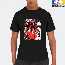 T-Shirt - Nike Dunk Low EMB NBA 75th Anniversary Chicago - Sneaker-Matching T-Shirt (SUN Flower Bloom) -Nike Dunk shop online mockupGenerator 2580