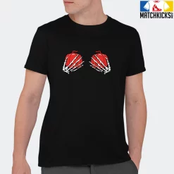 T-Shirt - Nike Dunk Low EMB NBA 75th Anniversary Chicago - Sneaker-Matching T-Shirt (Pumpkin Skeleton Hands) 20 T-Shirt - Nike Dunk Low EMB NBA 75th Anniversary Chicago - Sneaker-Matching T-Shirt (Pumpkin Skeleton Hands) -Nike Dunk shop online mockupGenerator 2592