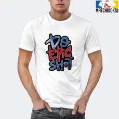 T-Shirt - Nike Dunk High Washed Denim Pack - Sneaker-Matching T-Shirt (DO EPIC SHiT) -Nike Dunk shop online mockupGenerator 26