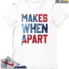 T-Shirt - Nike Dunk High Washed Denim Pack - Sneaker-Matching T-Shirt (Makes Sense Heart Right) 1 T-Shirt - Nike Dunk High Washed Denim Pack - Sneaker-Matching T-Shirt (Makes Sense Heart Right) -Nike Dunk shop online mockupGenerator 260