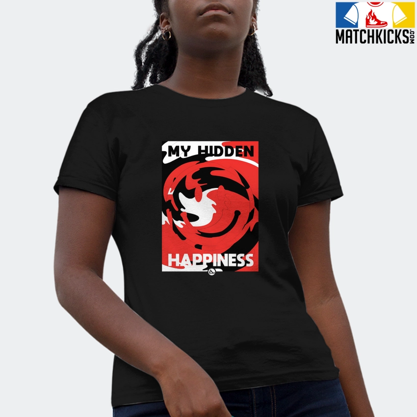 T-Shirt - Nike Dunk Low EMB NBA 75th Anniversary Chicago - Sneaker-Matching T-Shirt (My Hidden Happiness) 4 T-Shirt - Nike Dunk Low EMB NBA 75th Anniversary Chicago - Sneaker-Matching T-Shirt (My Hidden Happiness) - Image 2