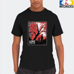 T-Shirt - Nike Dunk Low EMB NBA 75th Anniversary Chicago - Sneaker-Matching T-Shirt (HAND In HAND LOVE NEVER FAILS) -Nike Dunk shop online mockupGenerator 2634