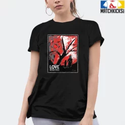 T-Shirt - Nike Dunk Low EMB NBA 75th Anniversary Chicago - Sneaker-Matching T-Shirt (HAND In HAND LOVE NEVER FAILS) -Nike Dunk shop online mockupGenerator 2636