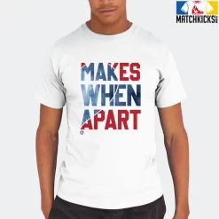 T-Shirt - Nike Dunk High Washed Denim Pack - Sneaker-Matching T-Shirt (Makes Sense Heart Right) -Nike Dunk shop online mockupGenerator 264