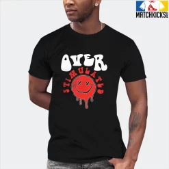 T-Shirt - Nike Dunk Low EMB NBA 75th Anniversary Chicago - Sneaker-Matching T-Shirt (Over Stimulated) 16 T-Shirt - Nike Dunk Low EMB NBA 75th Anniversary Chicago - Sneaker-Matching T-Shirt (Over Stimulated) -Nike Dunk shop online mockupGenerator 2642