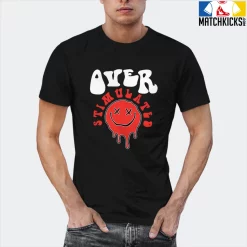 T-Shirt - Nike Dunk Low EMB NBA 75th Anniversary Chicago - Sneaker-Matching T-Shirt (Over Stimulated) 21 T-Shirt - Nike Dunk Low EMB NBA 75th Anniversary Chicago - Sneaker-Matching T-Shirt (Over Stimulated) -Nike Dunk shop online mockupGenerator 2647