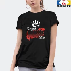 T-Shirt - Nike Dunk Low EMB NBA 75th Anniversary Chicago - Sneaker-Matching T-Shirt (QUEEN GRAF) -Nike Dunk shop online mockupGenerator 2681