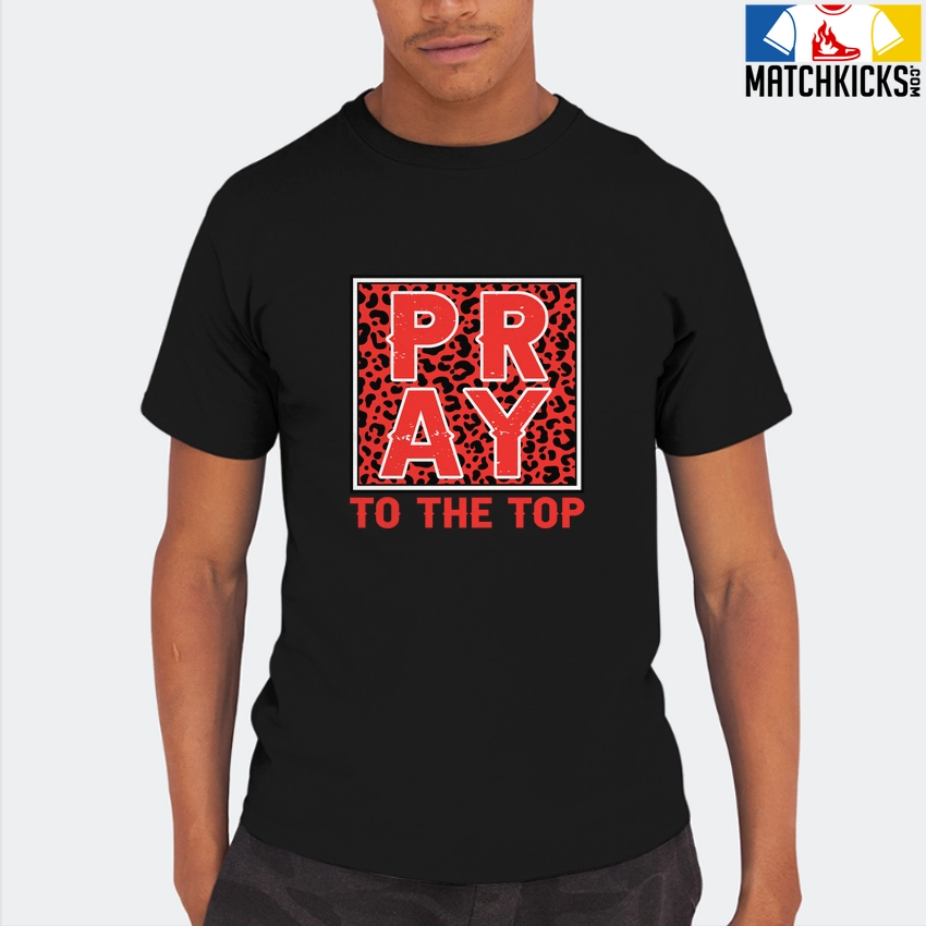 T-Shirt - Nike Dunk Low EMB NBA 75th Anniversary Chicago - Sneaker-Matching T-Shirt (PRAY To The Top) 8 T-Shirt - Nike Dunk Low EMB NBA 75th Anniversary Chicago - Sneaker-Matching T-Shirt (PRAY To The Top) - Image 6