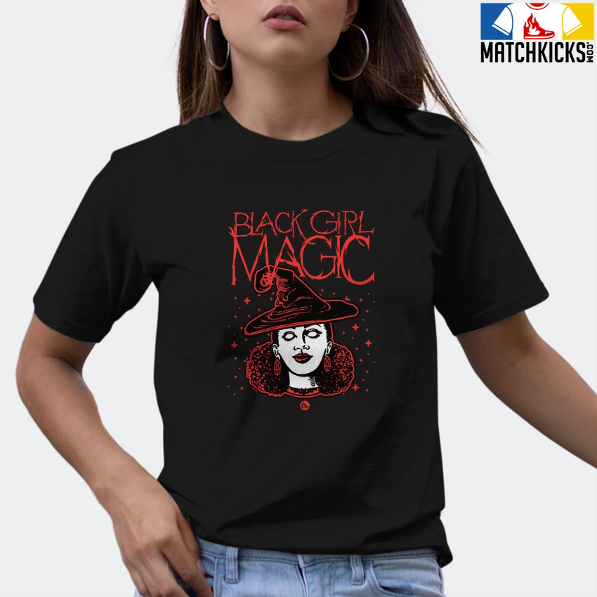 T-Shirt - Nike Dunk Low EMB NBA 75th Anniversary Chicago - Sneaker-Matching T-Shirt (Black Girl Magic) 9 T-Shirt - Nike Dunk Low EMB NBA 75th Anniversary Chicago - Sneaker-Matching T-Shirt (Black Girl Magic) - Image 7